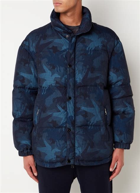 Blauwe Puffer jackets voor heren .